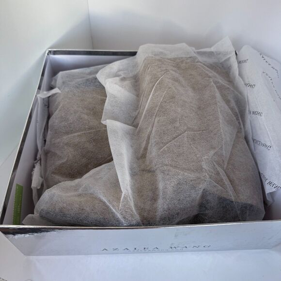 NIB AZALEA WANG Portabella Faux Suede Fold Over Western Booties in Tan Rose Gold - Picture 16 of 16